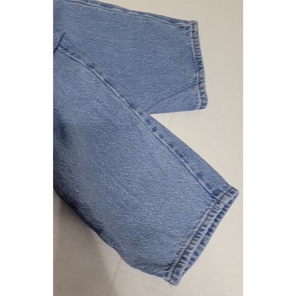 PACSUN Momā Straight Leg Med Wash Blue Denim Jeans Women's Size 29 - Picture 5 of 5